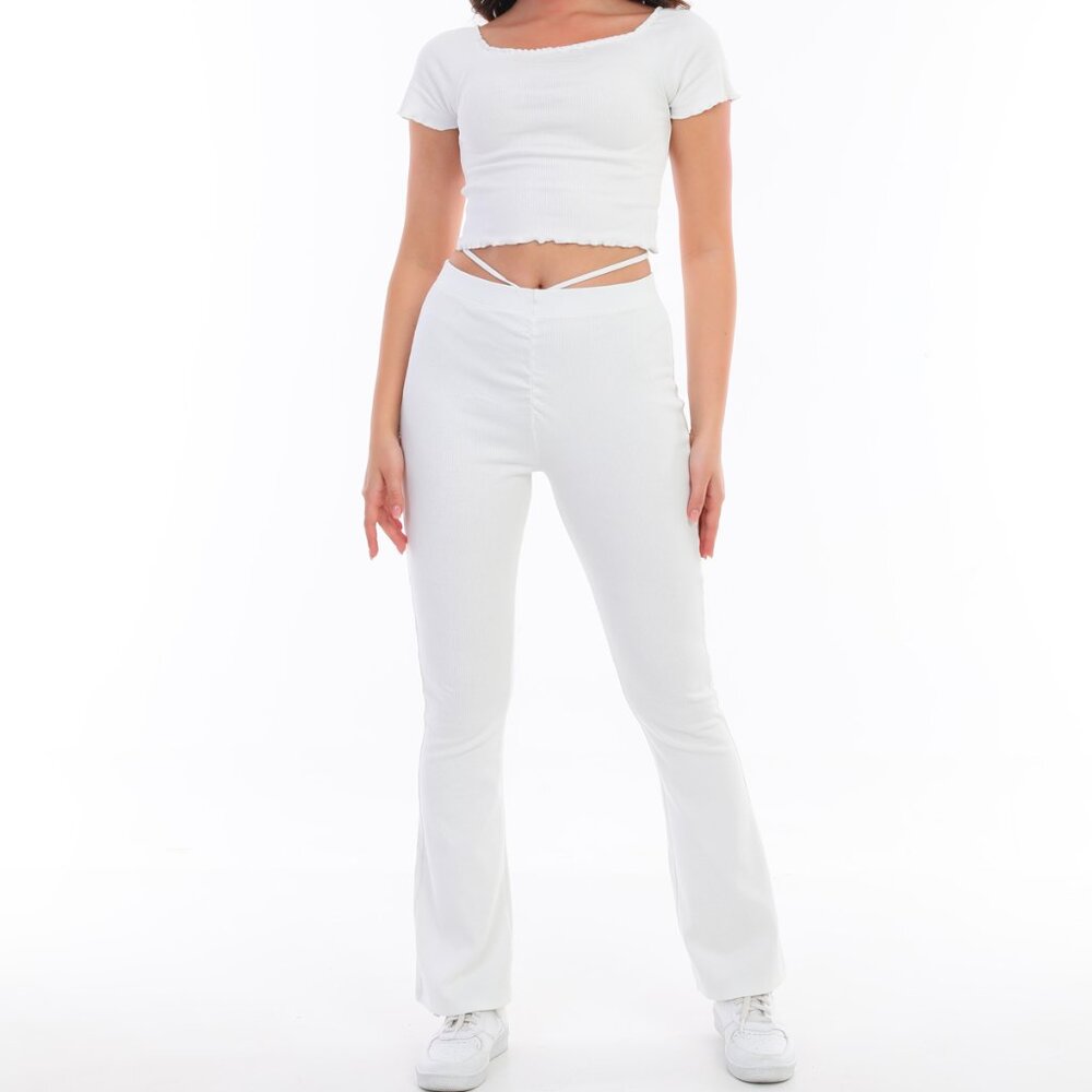 CMFSHN | Casual Flare Pant/Top Set